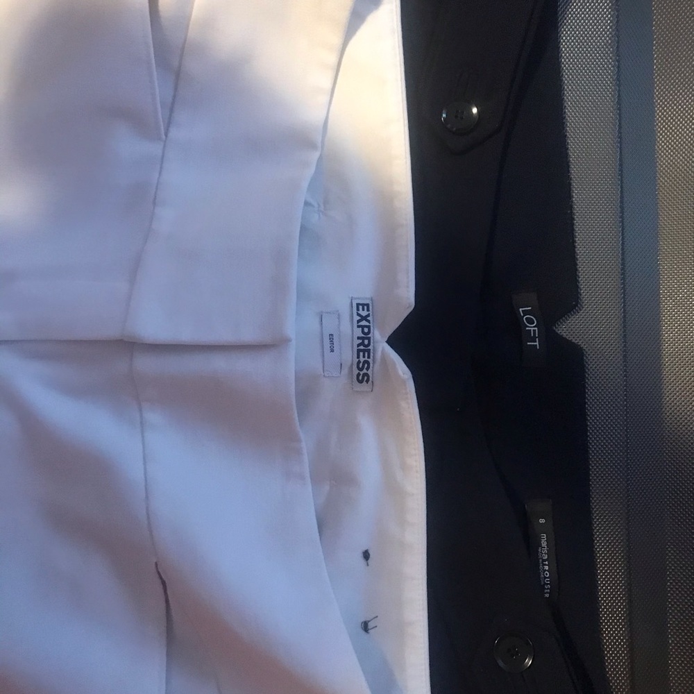 Lot of 2 women’s boot cut pants